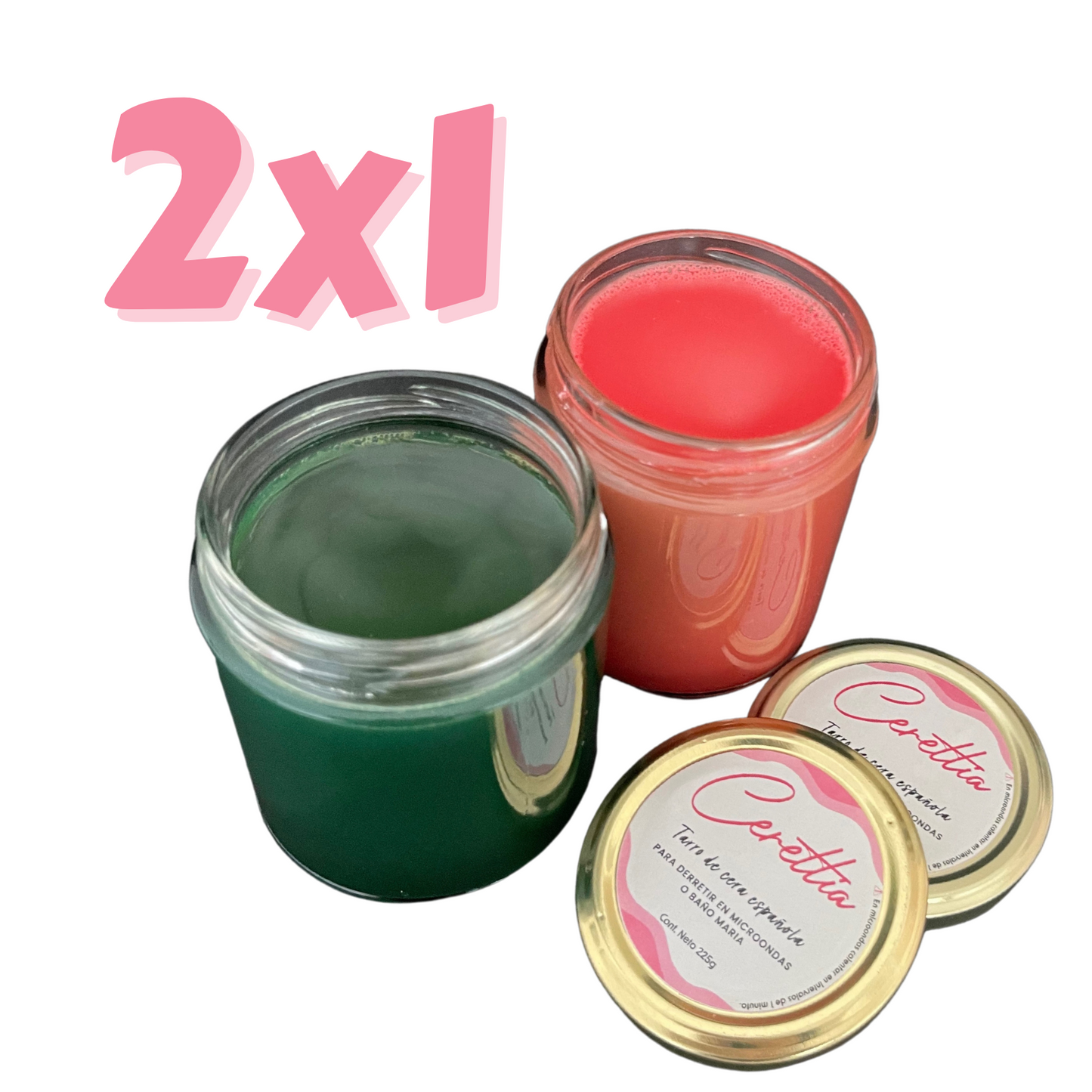 Tarro de cera para Microondas o Baño María